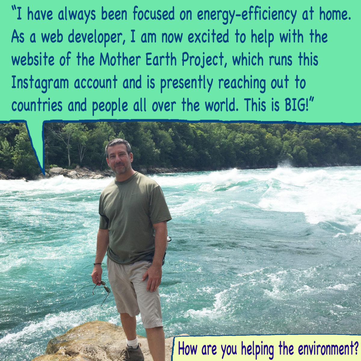 Our Small Part in Saving the Earth